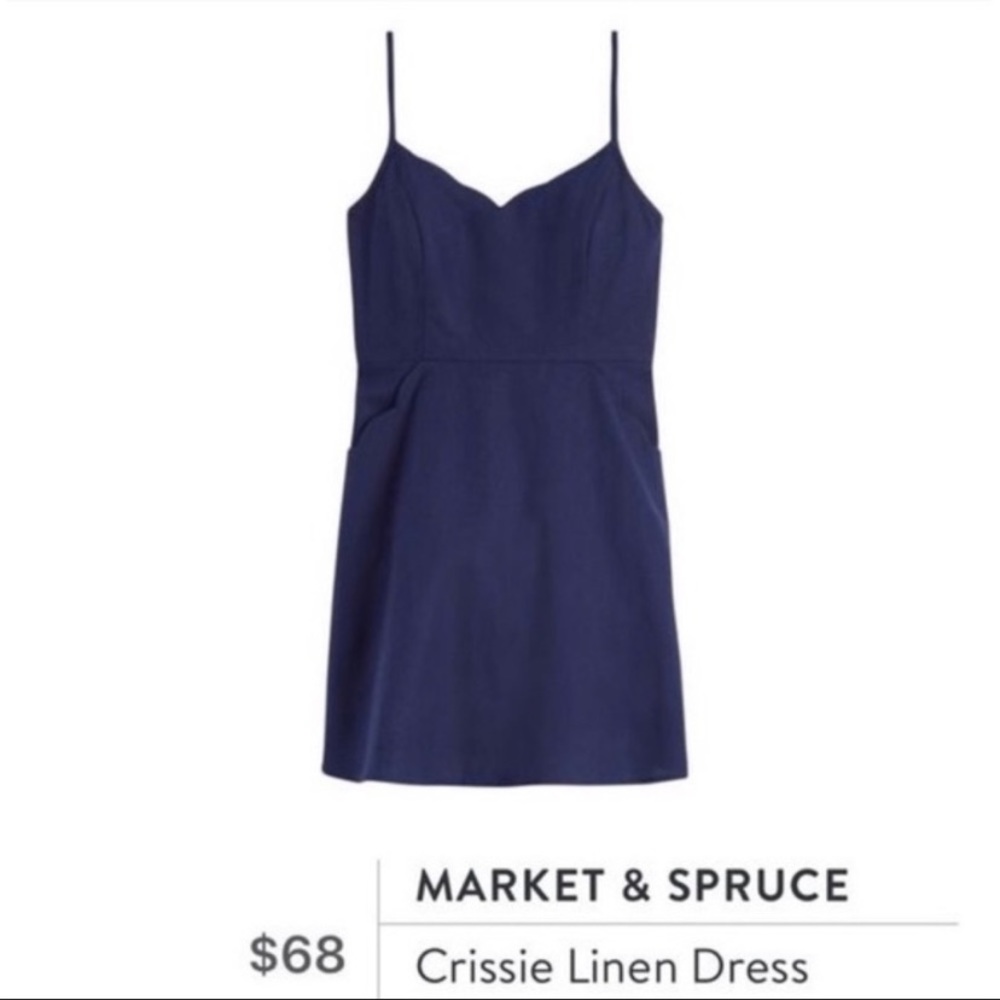 Stitch Fix Market and Spruce Scallop edge spaghetti dress